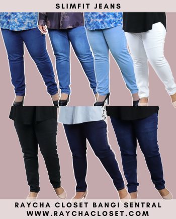 Slim Fit Jeans (Plain)