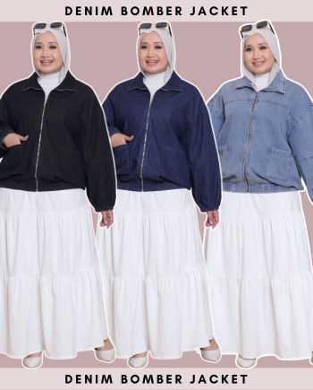 Denim Bomber Jacket