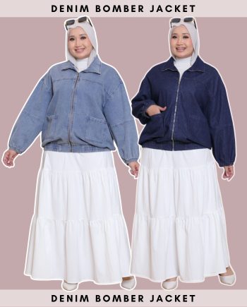Denim Bomber Jacket