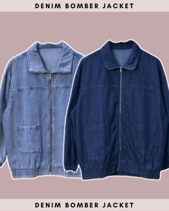 Denim Bomber Jacket