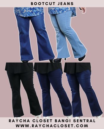 Boot Cut Jeans (Plain)