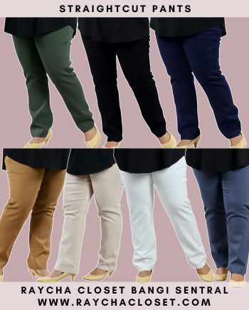 Straight Cut Pants (Plain)