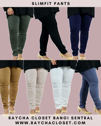 Slim Fit Pants (Plain)