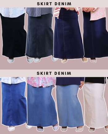 Skirt Jeans (Plain)