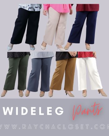 Wide Leg Pants (Plain)
