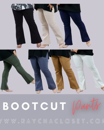 Boot Cut Pants (Plain)
