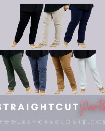 Straight Cut Pants (Plain)
